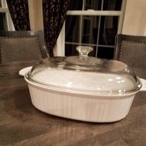Vintage Corning Ware with Lid